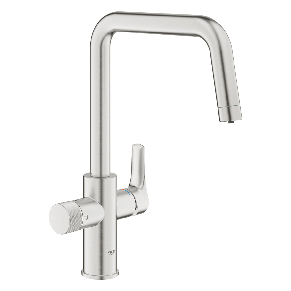 Grohe Blue Pure EuroSmart Arıtma Çıkışlı Eviye Bataryası, Paslanmaz Çelik - Ürün Görseli