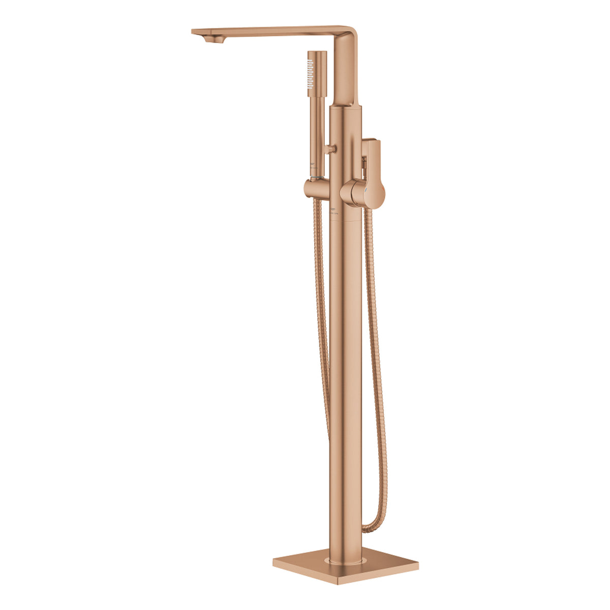Grohe Allure Ankastre Yerden Küvet Bataryası (Sıva Üstü Grubu), Fırçalı Bakır - Ürün Görseli