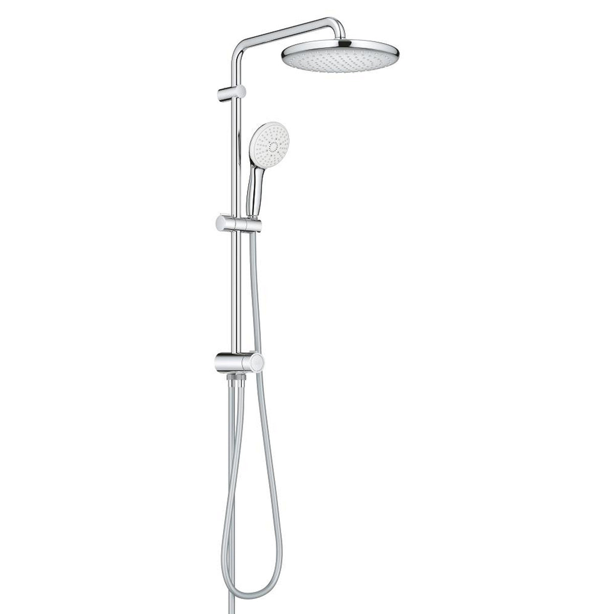 Grohe Tempesta System 250 Duvara Monte Duş Sistemi, Yön Değiştiricili, Krom-Beyaz - Ürün Görseli