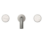 Grohe Atrio Private Collection 3 Delikli Ankastre Lavabo Bataryası (Sıva Üstü Grubu) Saten Çelik - Ürün Görseli
