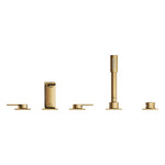 Grohe Allure 5 Delikli Ankastre Küvet Bataryası, Altın - Ürün Görseli