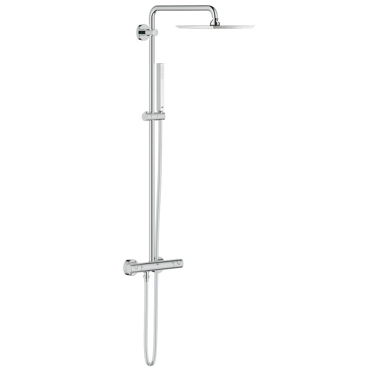 Grohe Euphoria System 230 Kolonlu Duş Paneli, Termostatik Duş Bataryası ile Birlikte - Ürün Görseli