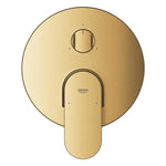 Grohe Plus Ankastre Banyo Bataryası (3 Yollu, Sıva Üstü Grubu), Fırçalı Altın - Ürün Görseli