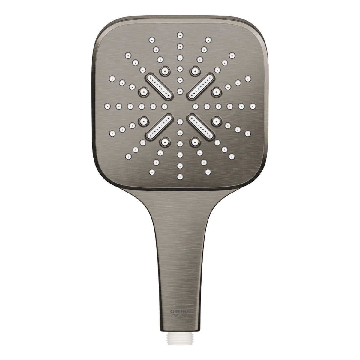 Grohe RainShower SmartActive 130 Cube El Duşu, 3 Akışlı, Fırçalı Sert Grafit - Ürün Görseli