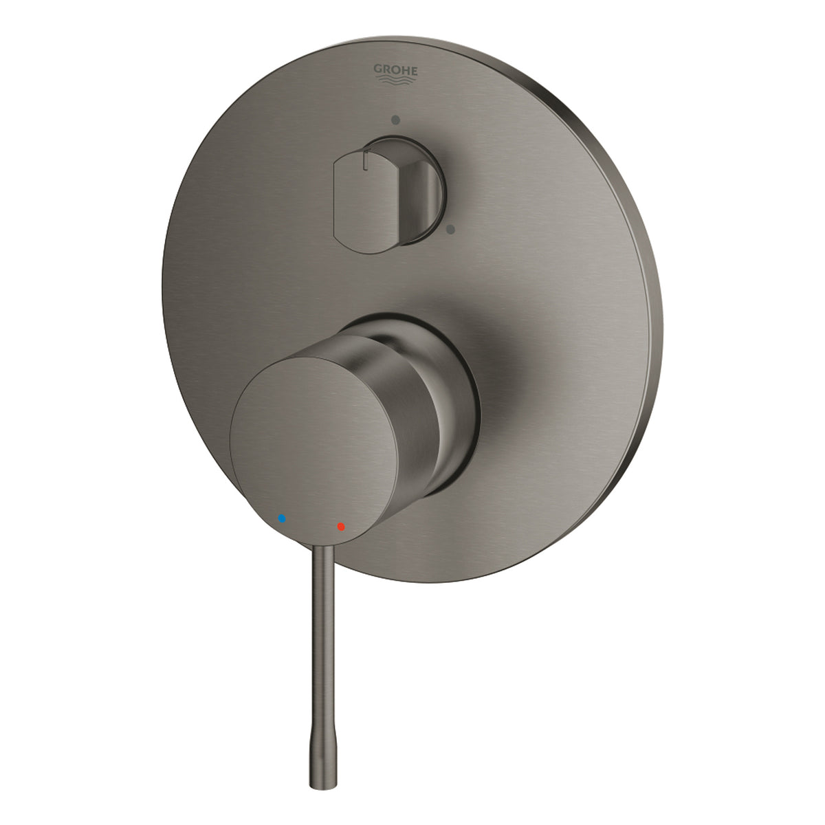 Grohe Essence Ankastre Banyo/Duş Bataryası (Sıva Üstü Grubu), 3 Yollu, Fırçalı Sert Grafit - Ürün Görseli