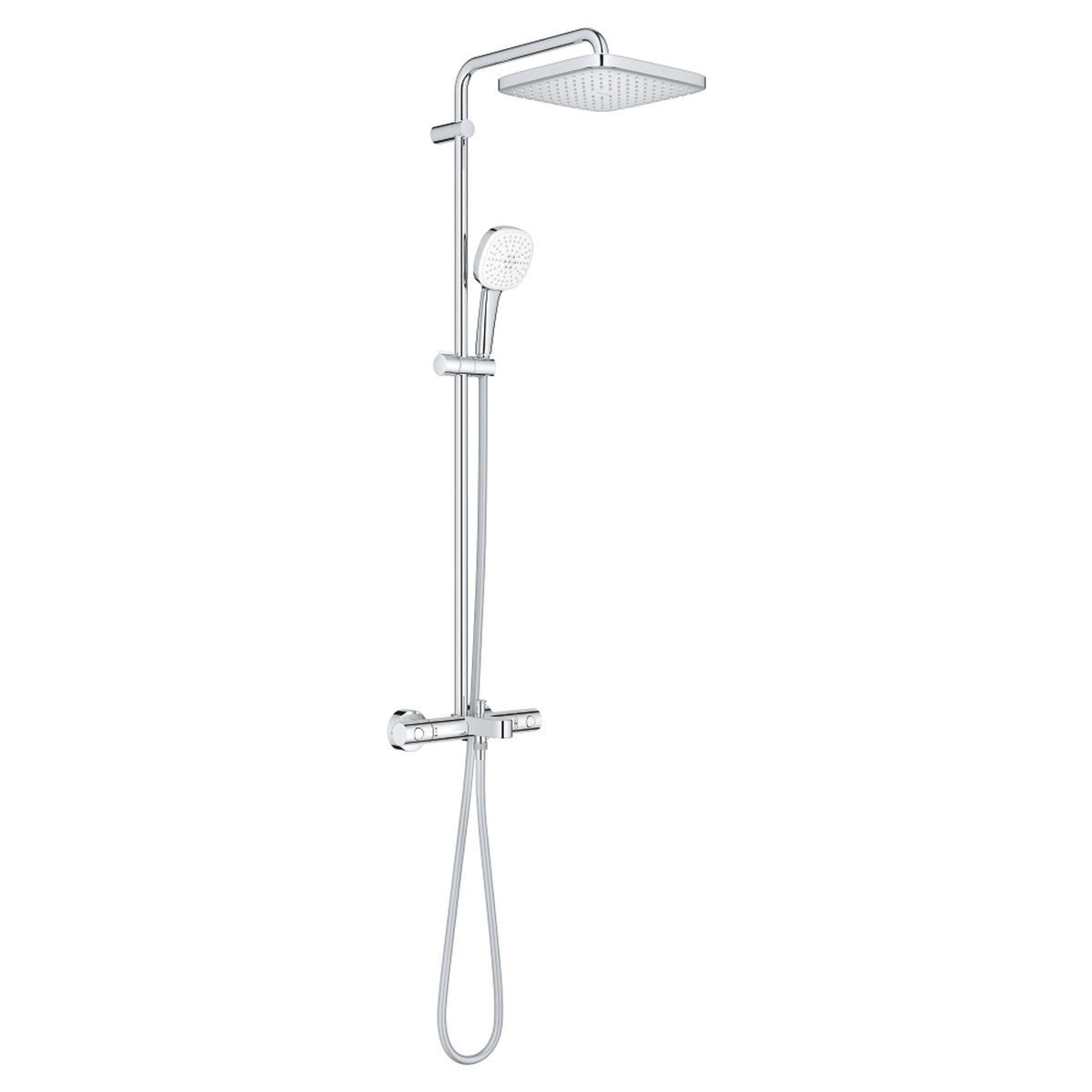 Grohe Tempesta System 250 Cube Duvara Monte Termostatik Banyo Bataryalı Duş Kolonu - Ürün Görseli
