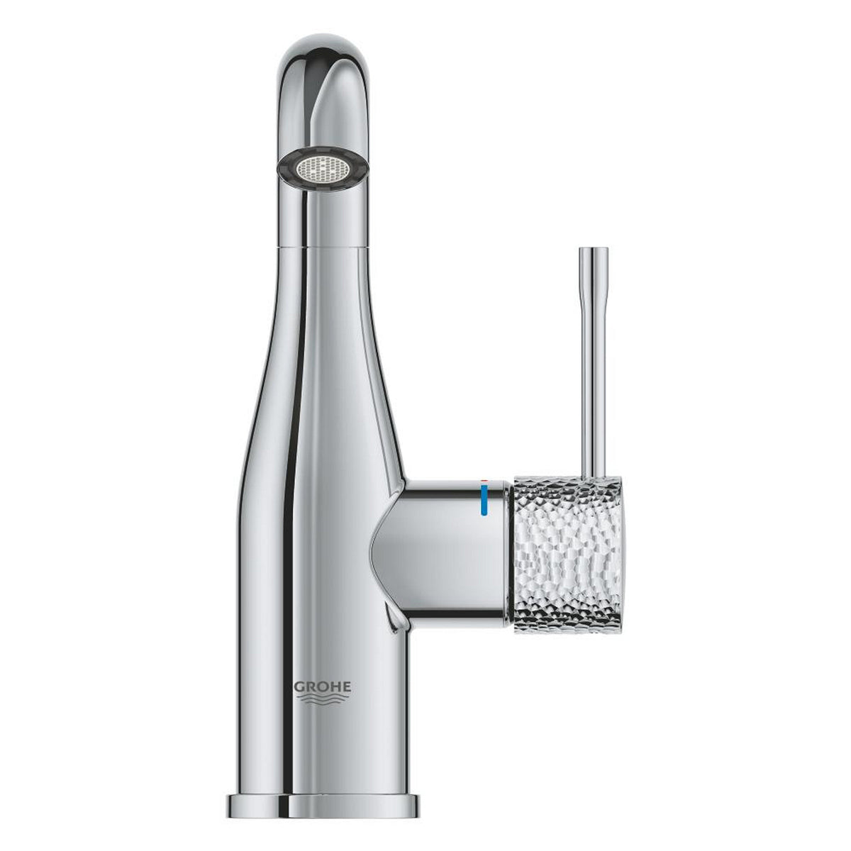 Grohe Essence New Lavabo Bataryası, Sifon Kumandalı, İşlenmiş Krom - Ürün Görseli