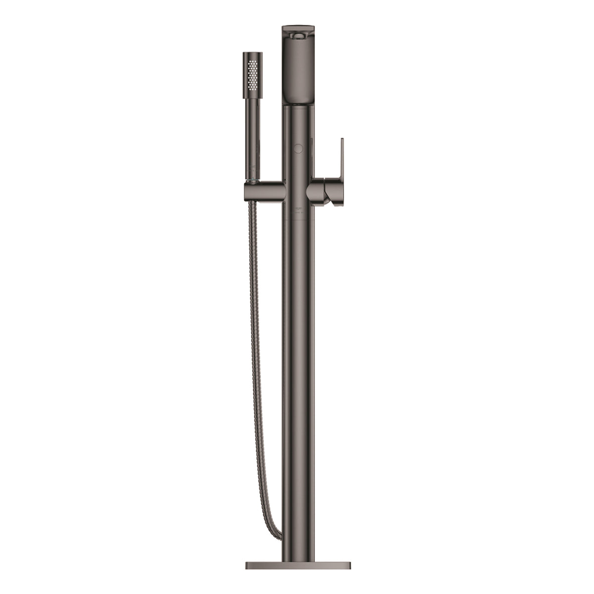 Grohe Allure Ankastre Yerden Küvet Bataryası (Sıva Üstü Grubu), Sert Grafit - Ürün Görseli