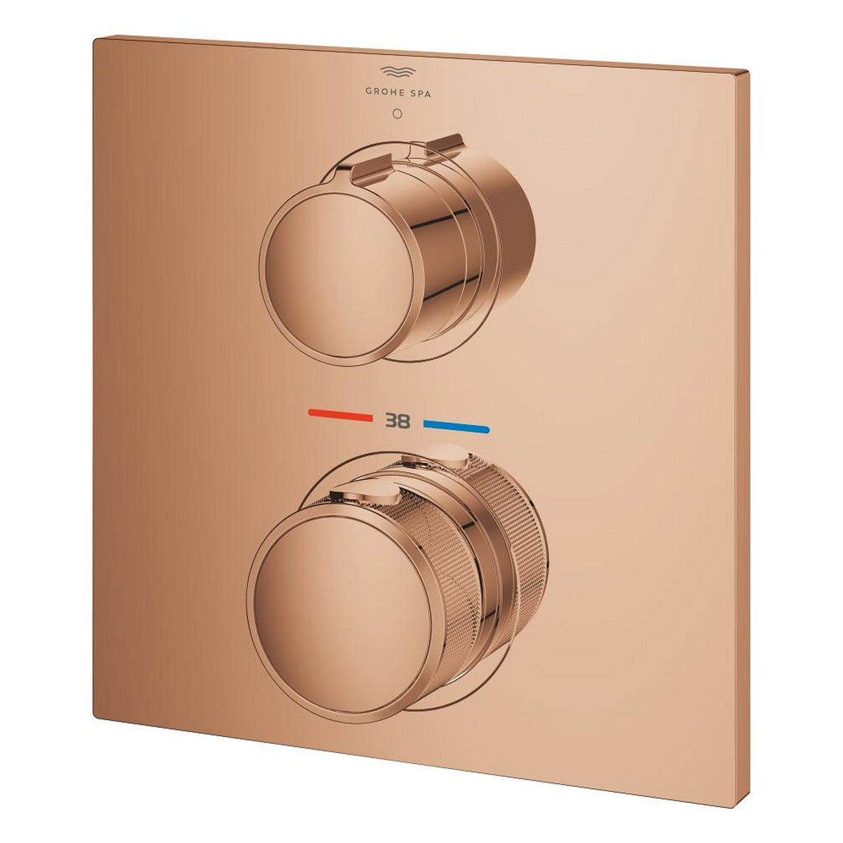 Grohe Allure Ankastre Termostatik Duş Bataryası (Sıva Üstü Grubu), Bakır - Ürün Görseli