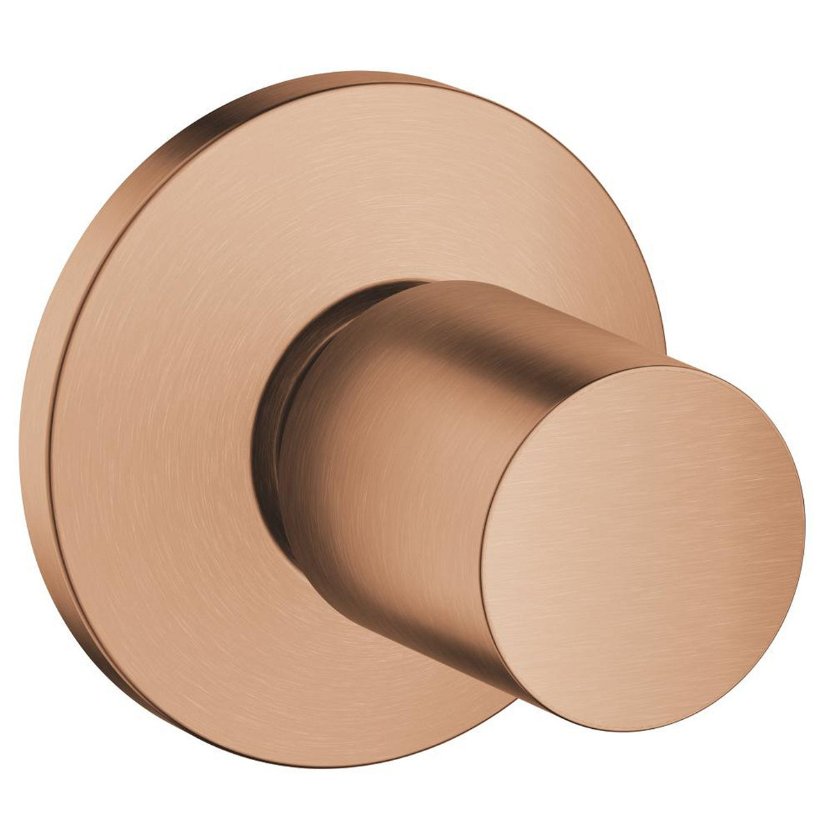 Grohe Bau Cosmopolitan Ankastre Stop Valf, Fırçalı Bakır (Sıva Üstü Grubu) - Ürün Görseli