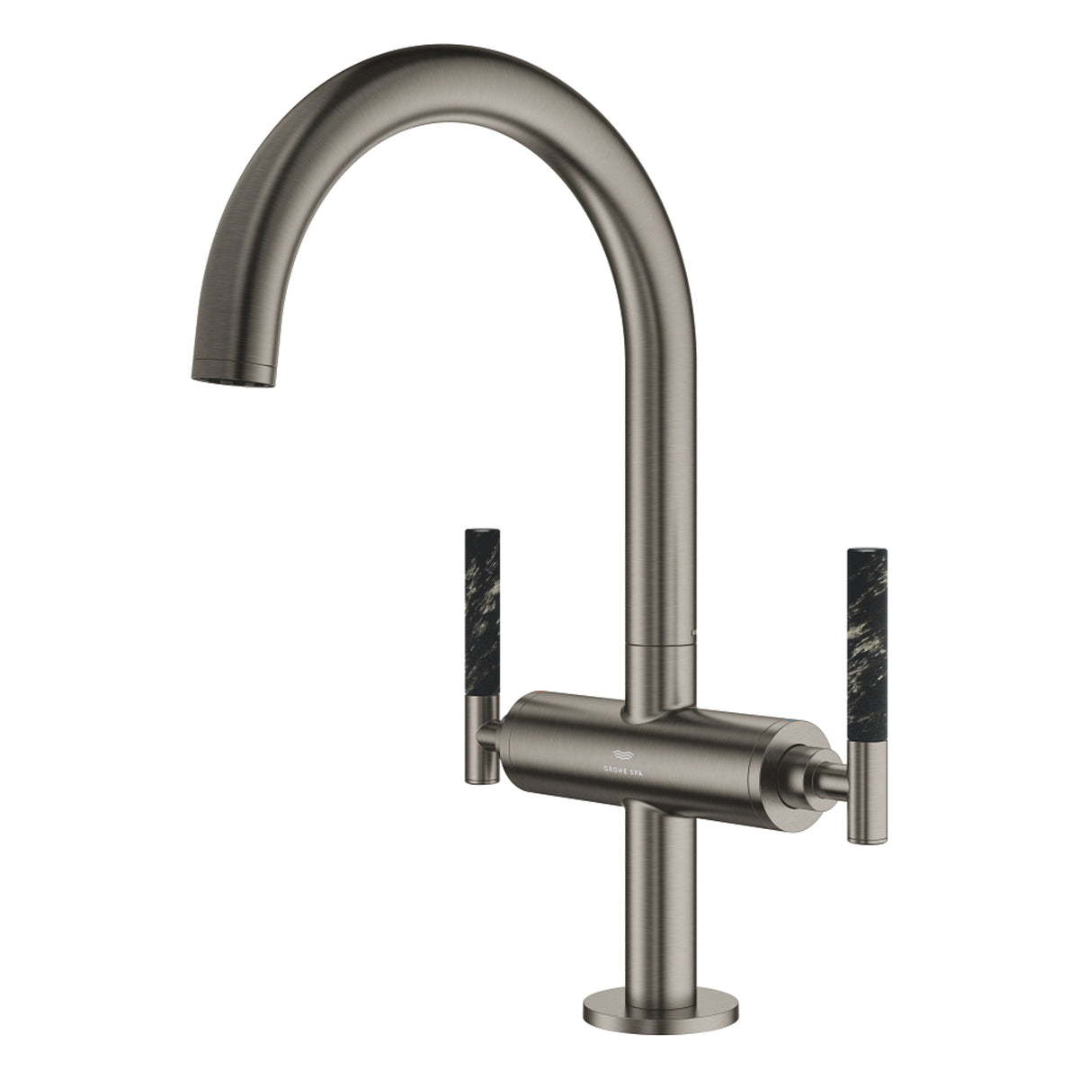 Grohe Atrio Private Collection Yüksek Lavabo Bataryası (L-Boy), Fırçalı Sert Grafit - Ürün Görseli
