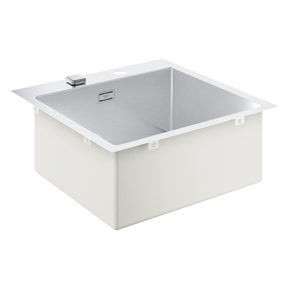 Grohe K800 Tek Gözlü Eviye, Paslanmaz Çelik (51x51 cm) - Ürün Görseli