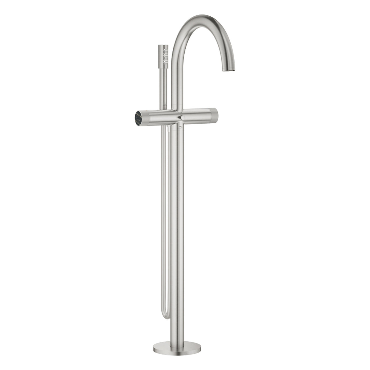 Grohe Atrio Private Collection Tek Yerden Küvet Bataryası (Sıva Üstü Grubu), Paslanmaz Çelik - Ürün Görseli