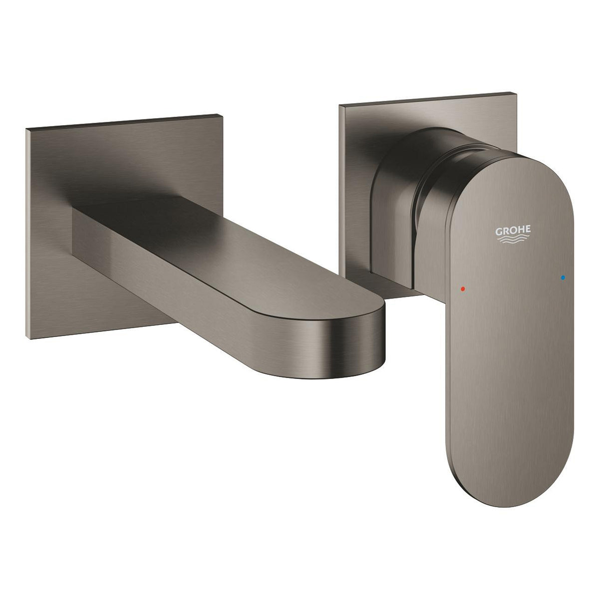 Grohe Plus Ankastre Lavabo Bataryası, (Sıva Üstü Grubu) M-Boy, Fırçalı Sert Grafit - Ürün Görseli