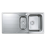 Grohe K500 Damlalıklı 1,5 Gözlü Eviye, Paslanmaz Çelik (Sağ-Sol Damlalıklı, 100x50 cm) - Ürün Görseli