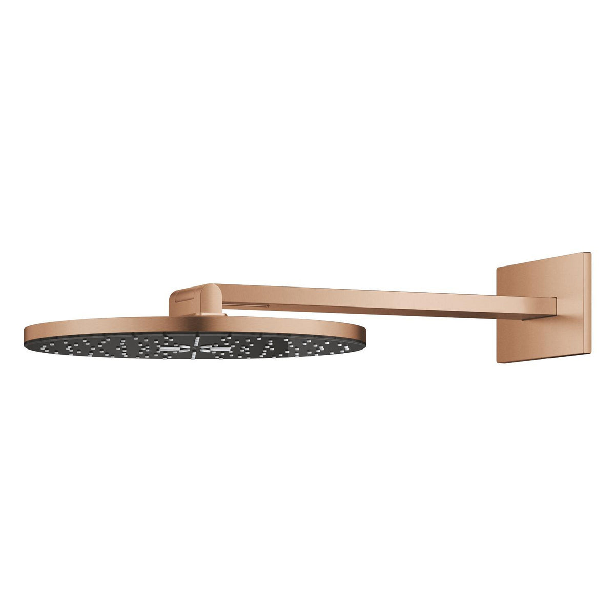 Grohe Rainshower Aqua Yuvarlak Tepe Duşu Seti, 36 cm, 2 Akışlı, Fırçalı Bakır - Ürün Görseli