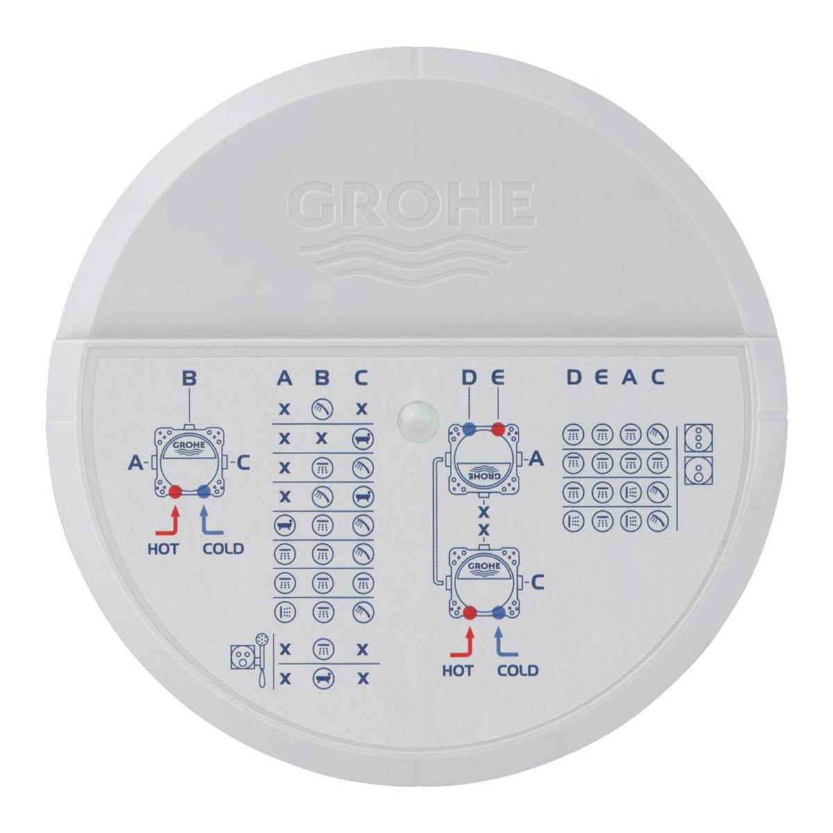 Grohe Rapido SmartBox Ankastre Banyo Bataryası İç Gövde - Ürün Görseli