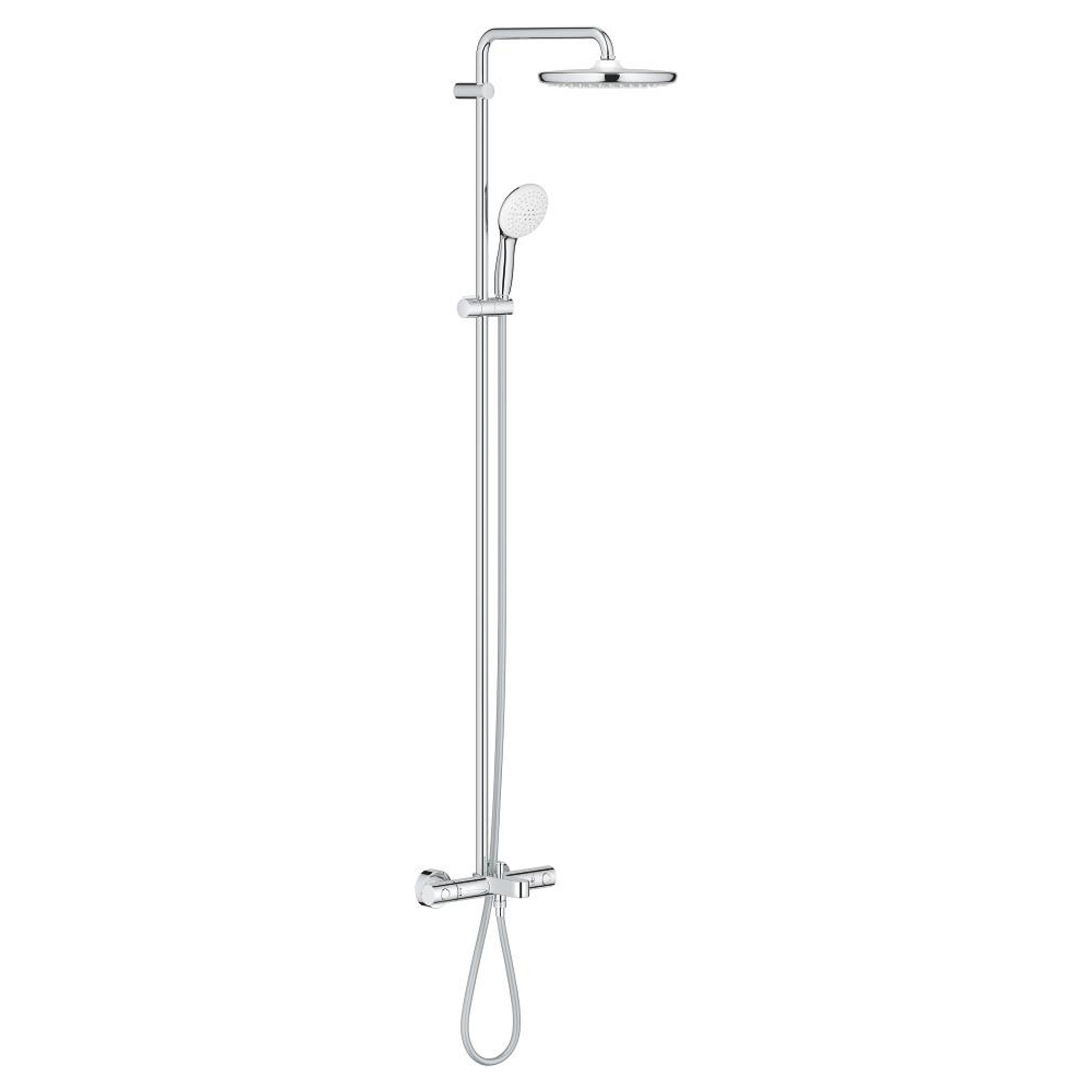 Grohe Tempesta System 250 Duvara Monte Termostatik Banyo Bataryalı Duş Kolonu - Ürün Görseli