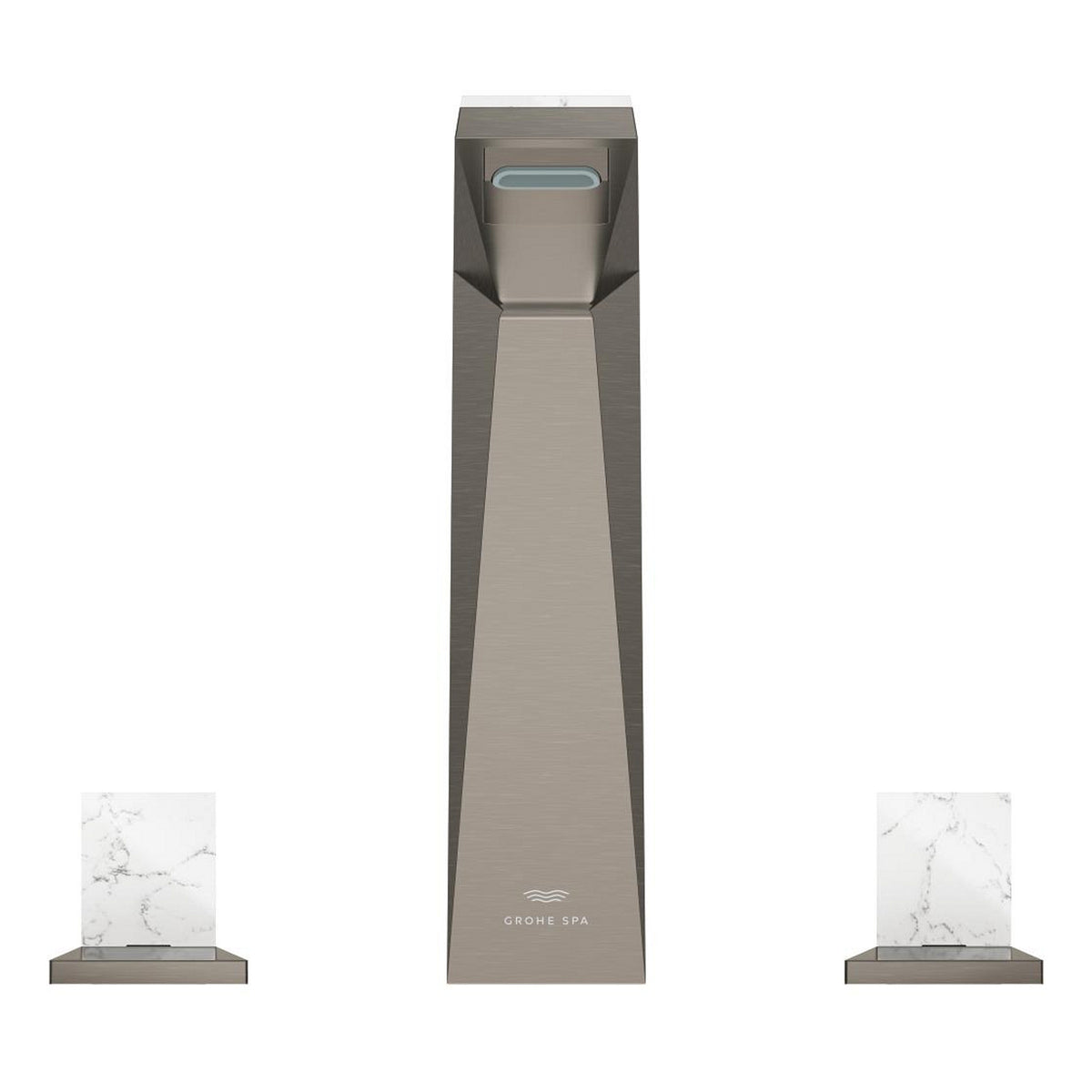 Grohe Allure Brilliant Private Collection L-Boy, 3 Delikli Lavabodan Ankastre Lavabo Bataryası, Sifon Kumandalı, Fırçalı Sert Grafit - Ürün Görseli