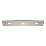 Grohe Rainshower Aqua Ankastre Tepe Duşu Kapağı, 3 Delikli, Saten Çelik - Ürün Görseli