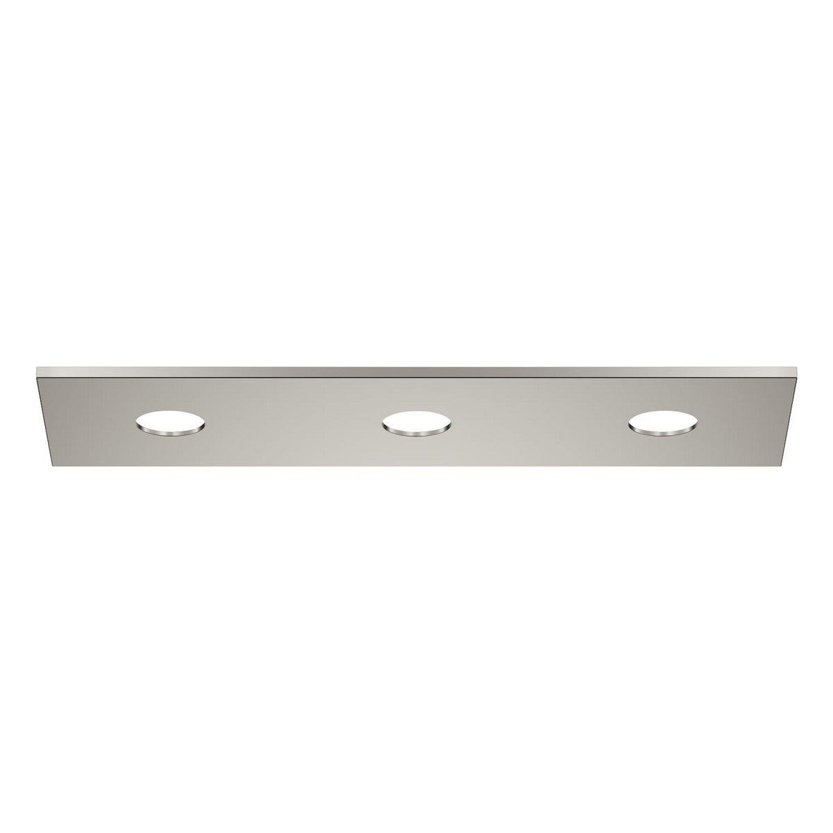 Grohe Rainshower Aqua Ankastre Tepe Duşu Kapağı, 3 Delikli, Saten Çelik - Ürün Görseli