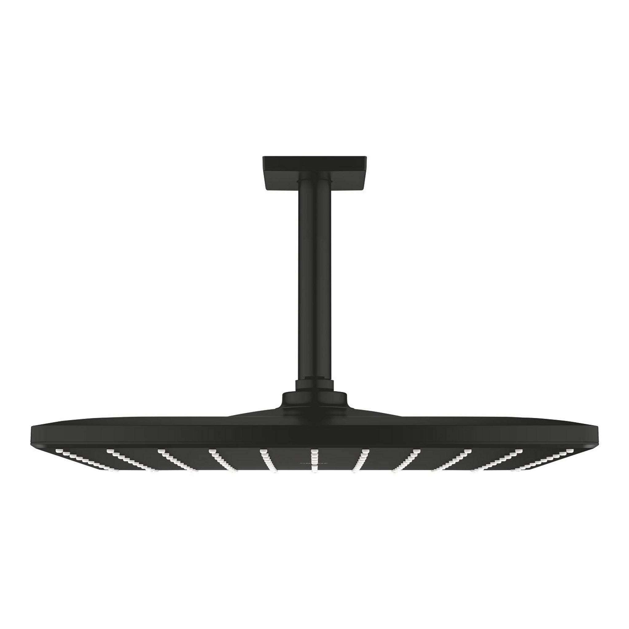 Grohe Rainshower Mono 310 Cube Tepe Duşu Seti, 31 cm, Mat Siyah - Ürün Görseli