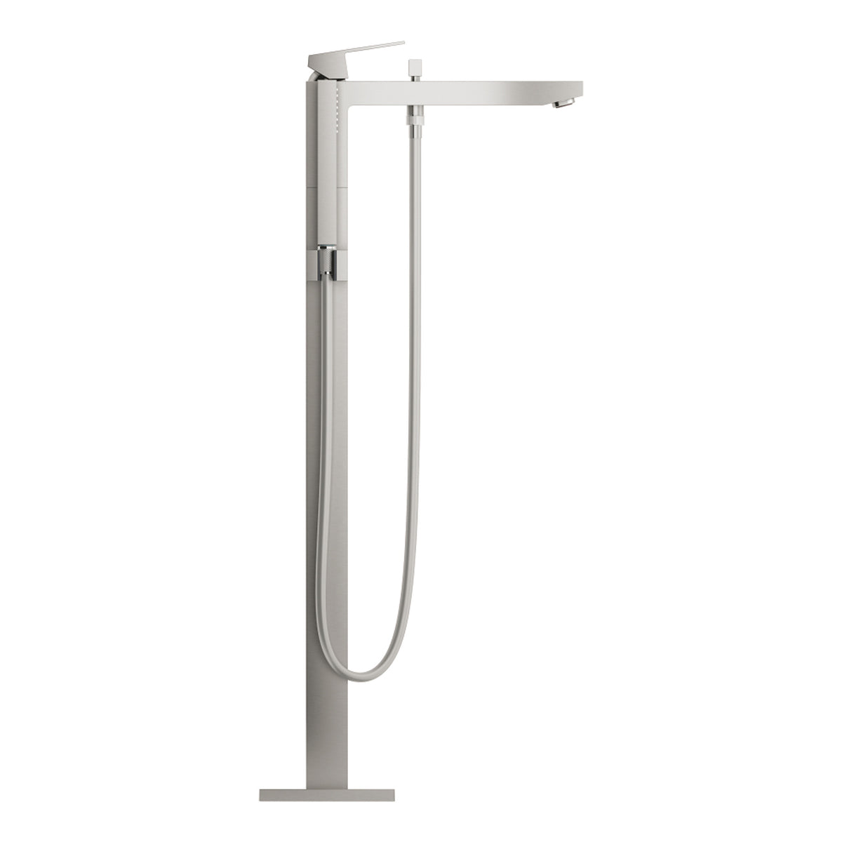 Grohe Eurocube Yerden Küvet Bataryası (Sıva Üstü Grubu), Paslanmaz Çelik - Ürün Görseli