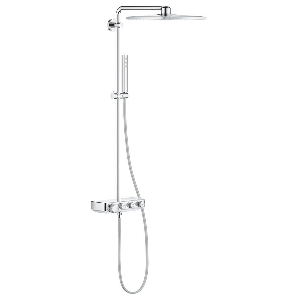 Grohe Euphoria SmartControl System 310 Cube Duo Duvara Monte Termostatik Bataryalı Duş Kolonu - Ürün Görseli