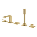 Grohe Allure 5 Delikli Ankastre Küvet Bataryası, Fırçalı Altın - Ürün Görseli