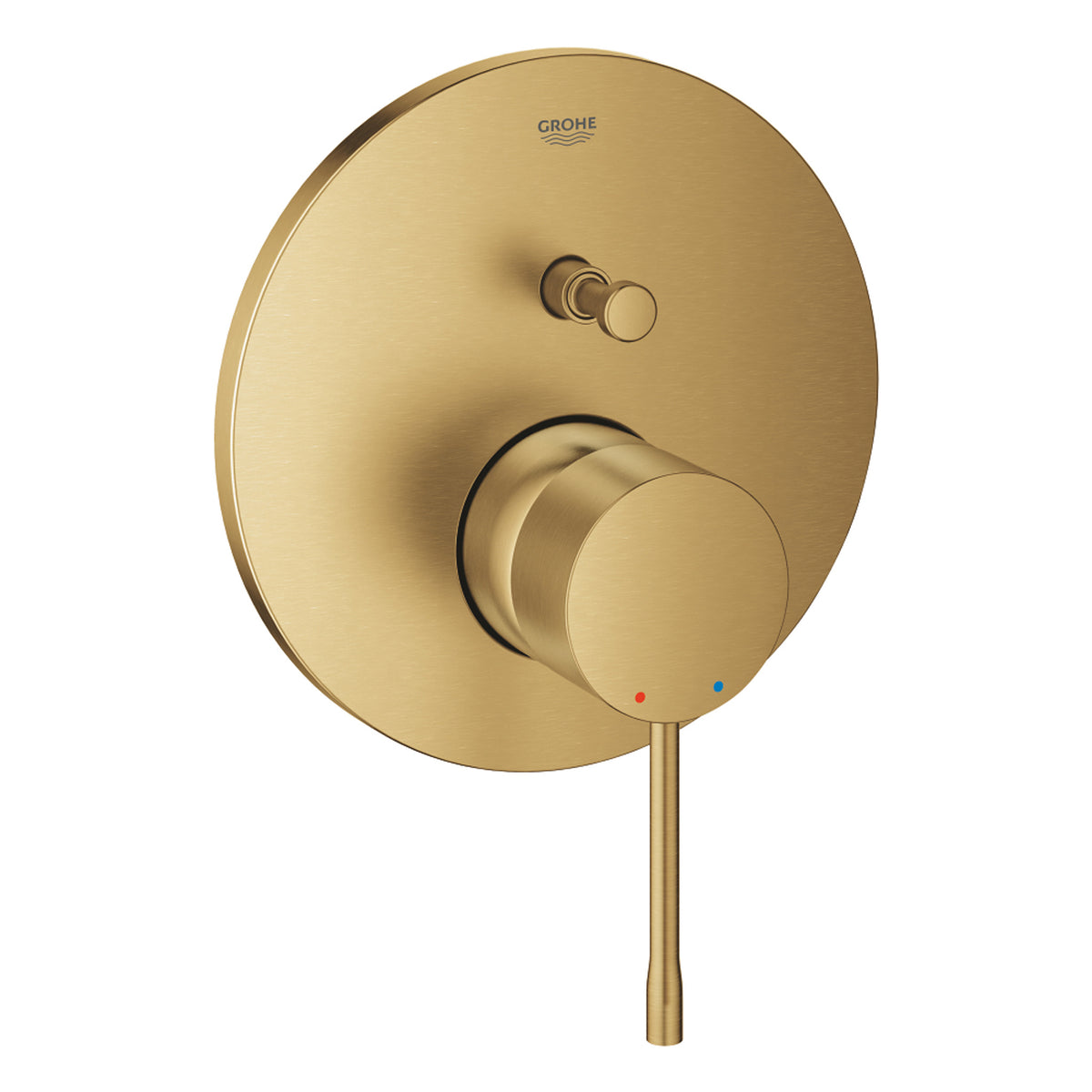 Grohe Essence New Ankastre Banyo/Duş Bataryası (Sıva Üstü Grubu), Fırçalı Altın - Ürün Görseli