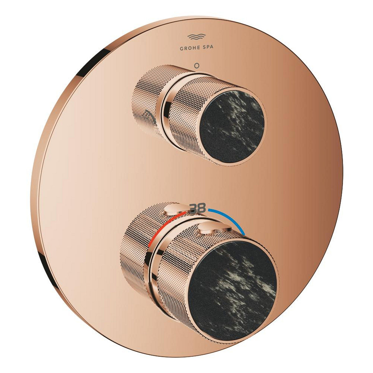 Grohe Atrio Private Collection Ankastre Termostatik Banyo Bataryası (2 Yollu, Sıva Üstü Grubu), Bakır - Ürün Görseli