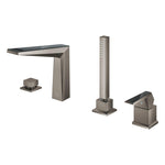Grohe Allure Brilliant Private Collection 4 Delikli Küvet Bataryası (Sıva Üstü Grubu), Fırçalı Sert Grafit - Ürün Görseli