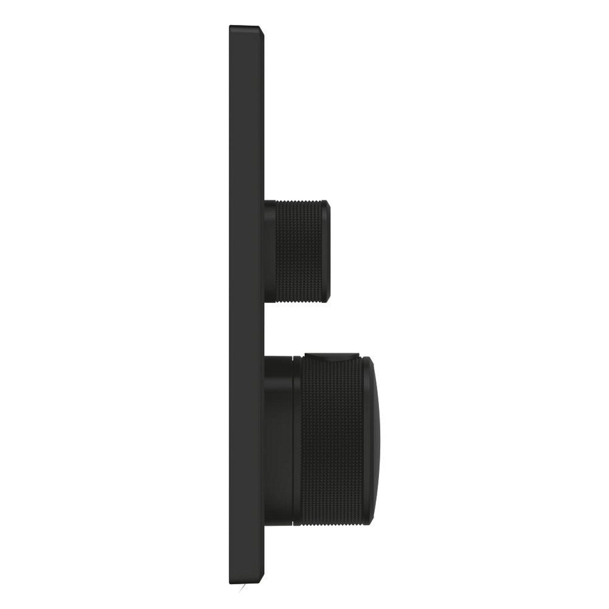 Grohe Grohtherm SmartControl Akış Kontrollü Ankastre Termostatik Banyo Bataryası (3 Yollu, Sıva Üstü Grubu), Hayalet Siyah - Ürün Görseli