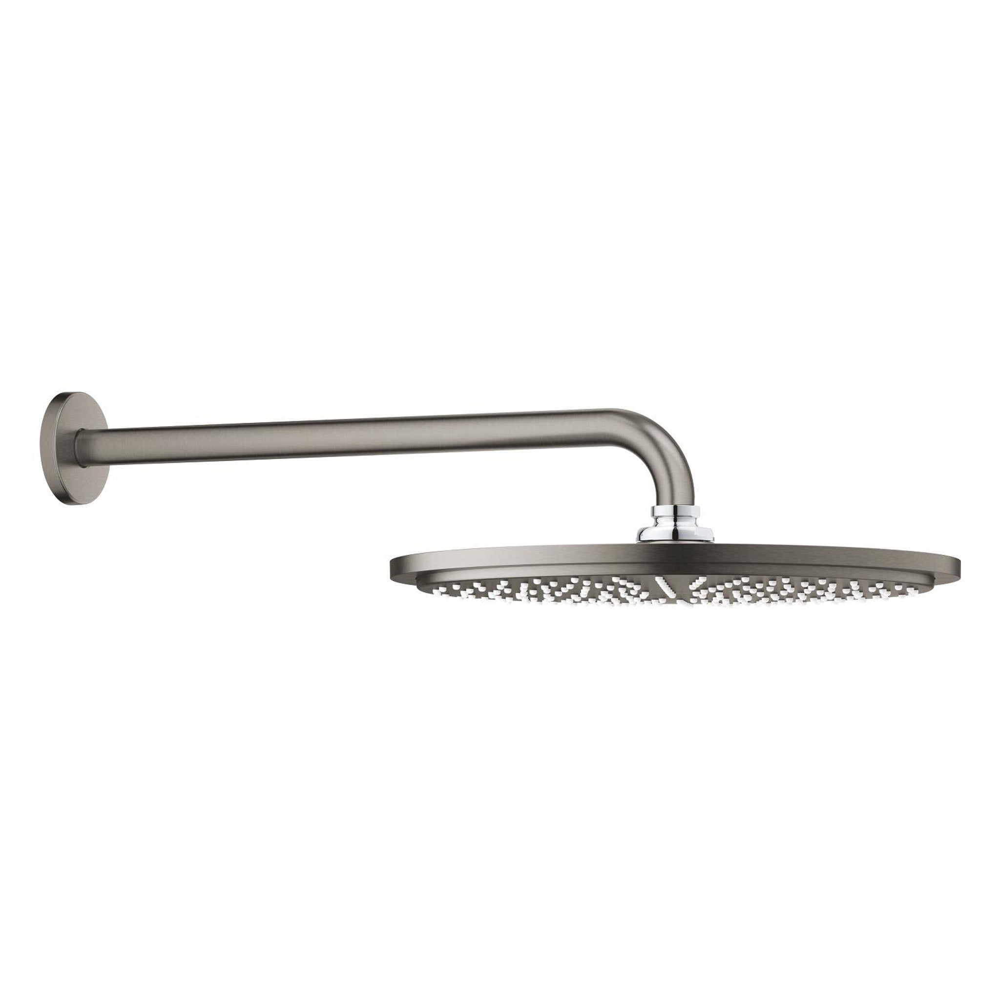 Grohe Rainshower Cosmopolitan 310 Tepe Duşu Seti 31 cm, Fırçalı Sert Grafit - Ürün Görseli