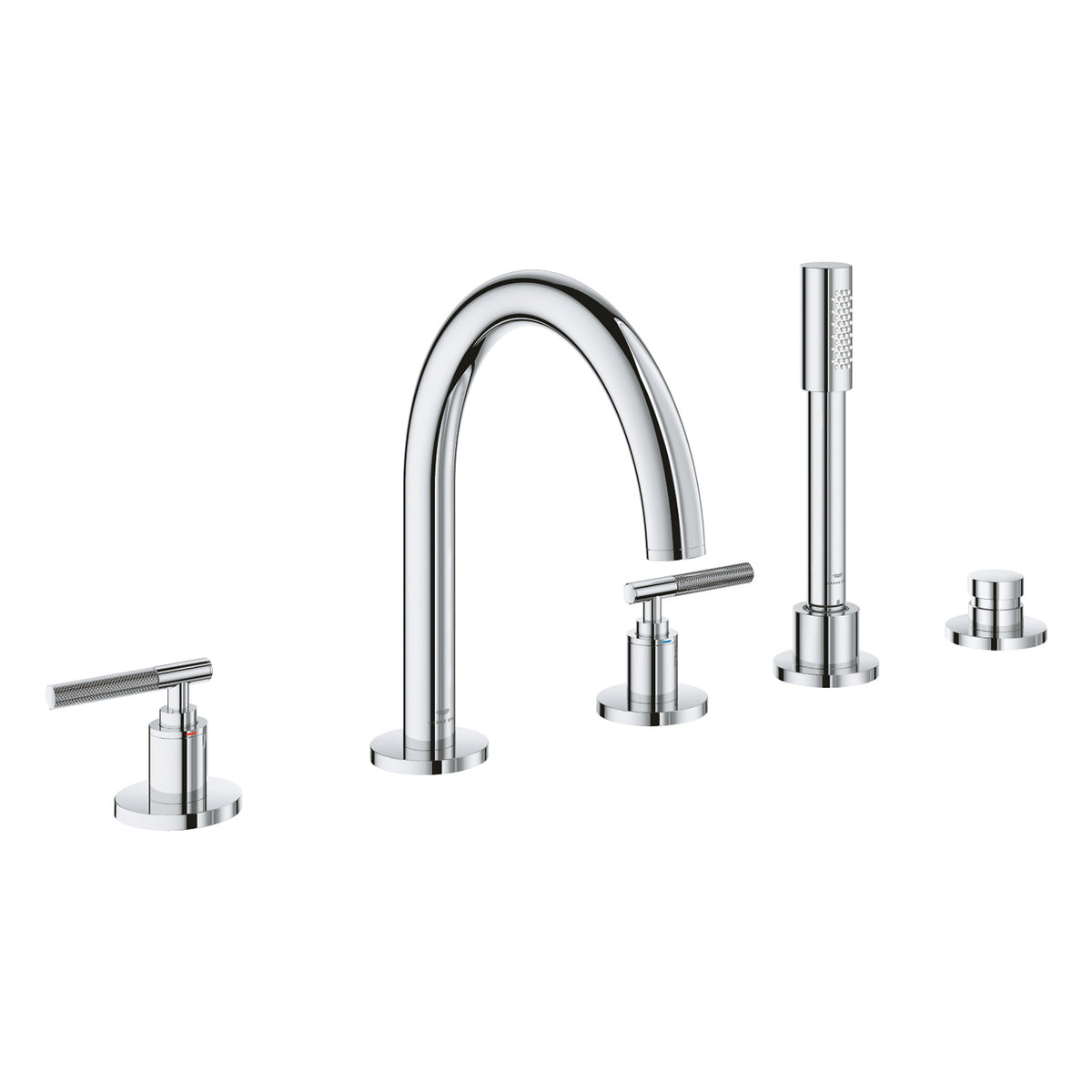 Grohe Atrio Private Collection 5 Delikli Ankastre Küvet Bataryası (Sıva Üstü Grubu) - Ürün Görseli