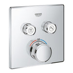 Grohe Grohtherm SmartControl Akış Kontrollü Ankastre Termostatik Banyo Bataryası (2 Yollu, Sıva Üstü Grubu) - Ürün Görseli