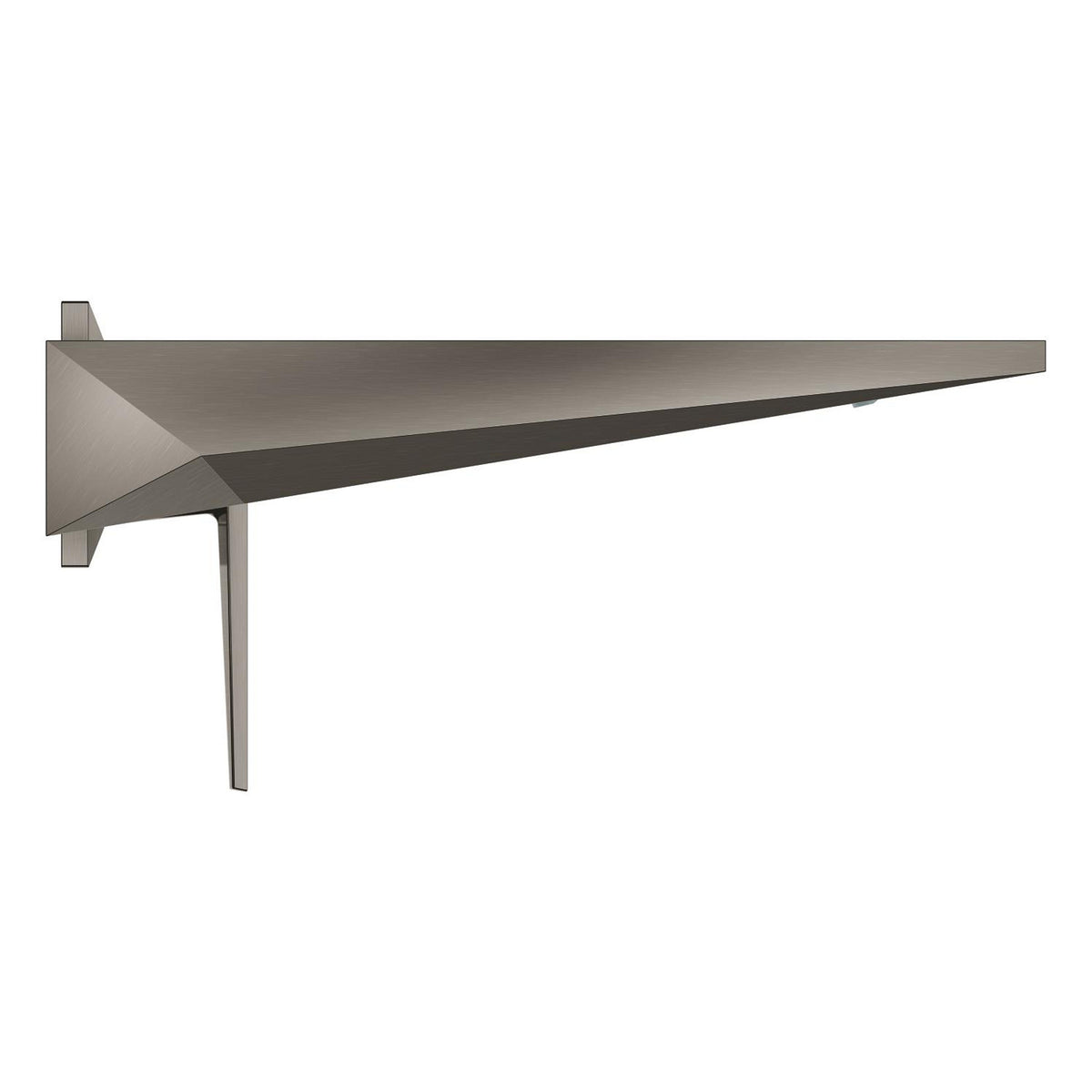 Grohe Allure Brilliant Private Collection 2 Delikli Duvardan Ankastre Lavabo Bataryası M-Boy (Sıva Üstü Grubu), Fırçalı Sert Grafit - Ürün Görseli