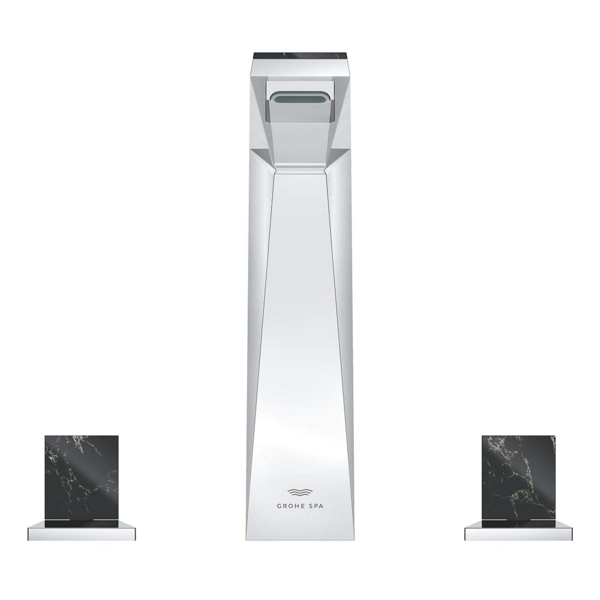 Grohe Allure Brilliant Private Collection L-Boy, 3 Delikli Lavabodan Ankastre Lavabo Bataryası, Sifon Kumandalı - Ürün Görseli