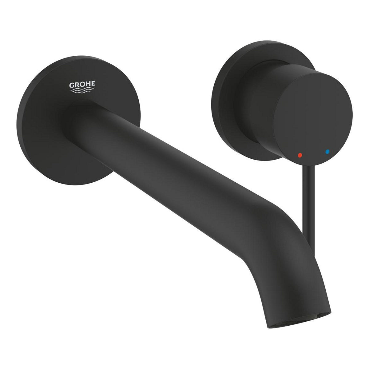 Grohe Essence Duvardan Ankastre Lavabo Bataryası L-Boyut (Sıva Üstü Grubu), Hayalet Siyah - Ürün Görseli