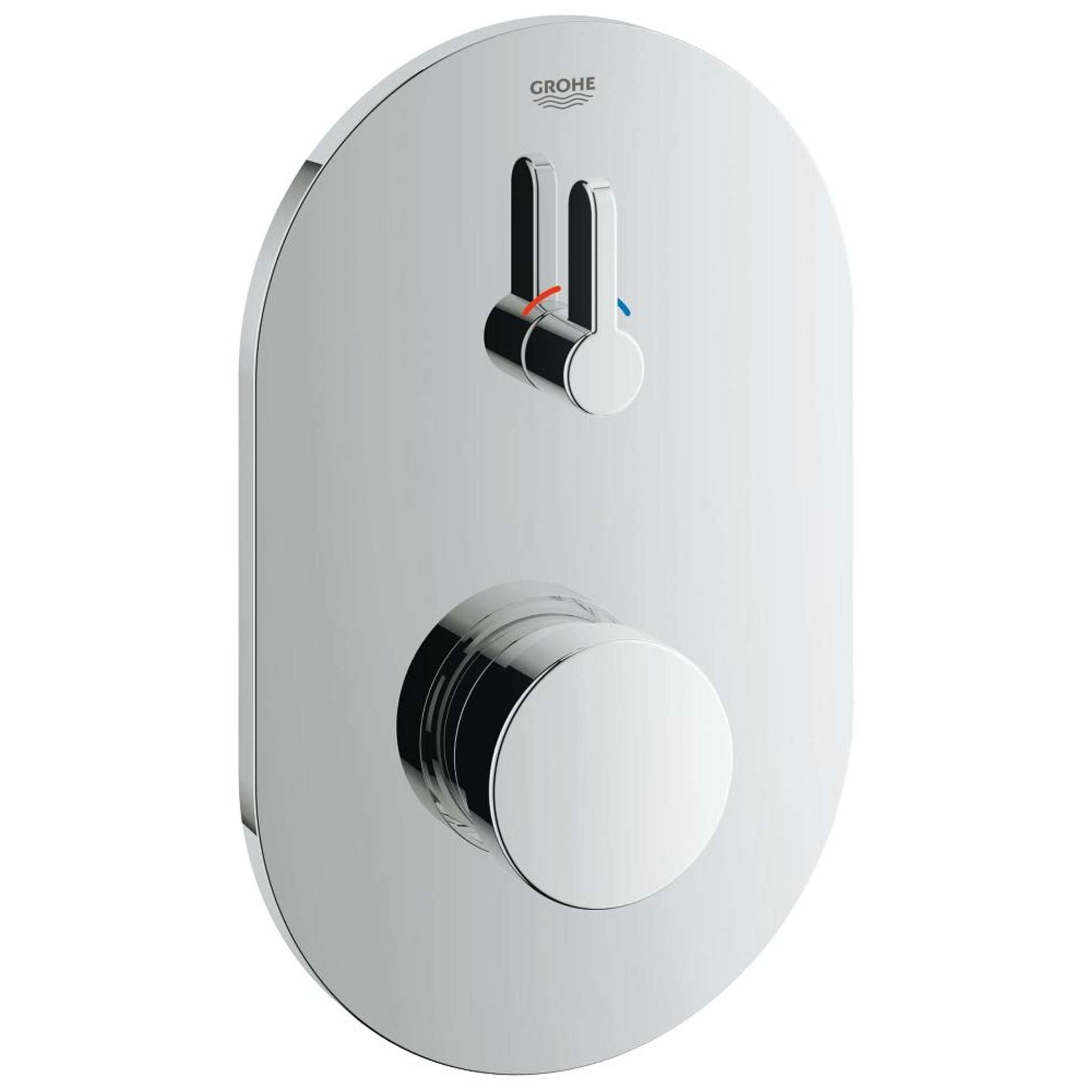 Grohe Eurosmart Cosmopolitan T Zaman Ayarlı Ankastre Duş Bataryası, Çift Su Girişli (Sıva Üstü Grubu) - Ürün Görseli