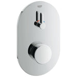 Grohe Eurosmart Cosmopolitan T Zaman Ayarlı Ankastre Duş Bataryası, Çift Su Girişli (Sıva Üstü Grubu) - Ürün Görseli