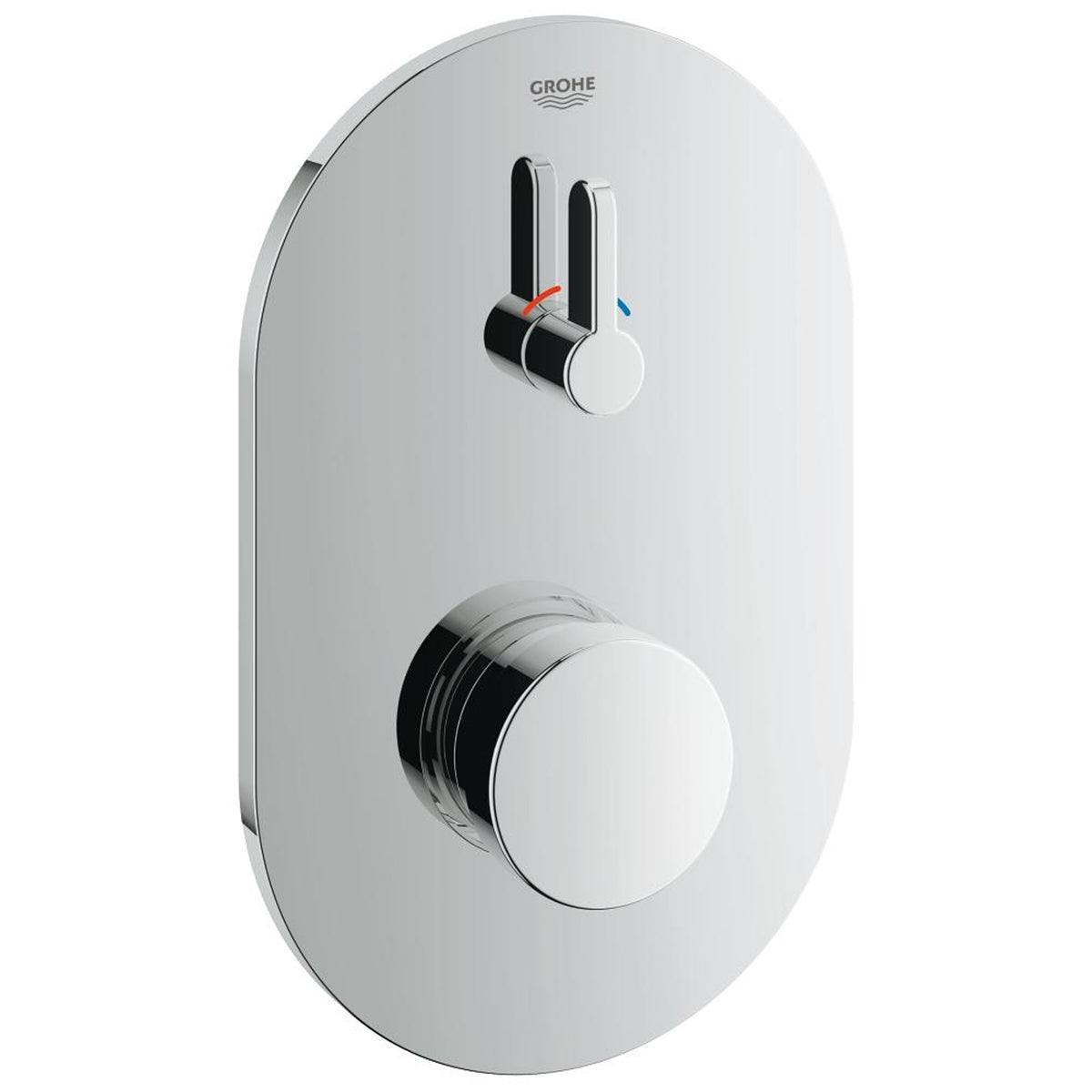 Grohe Eurosmart Cosmopolitan T Zaman Ayarlı Ankastre Duş Bataryası, Çift Su Girişli (Sıva Üstü Grubu) - Ürün Görseli
