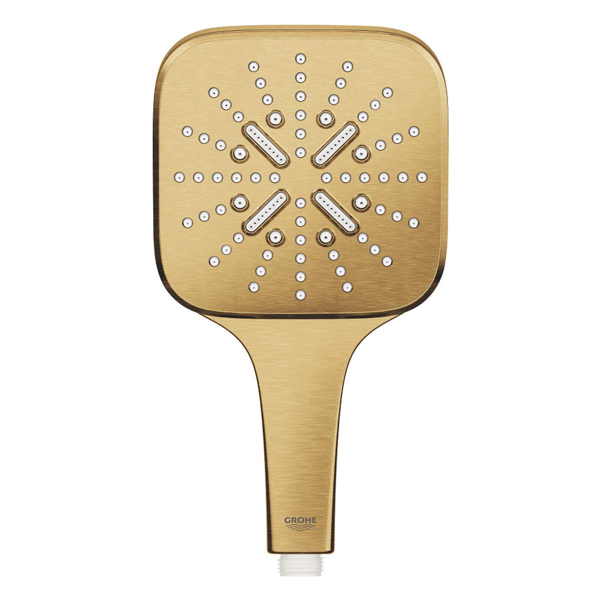 Grohe RainShower SmartActive 130 Cube El Duşu, 3 Akışlı, Fırçalı Altın - Ürün Görseli