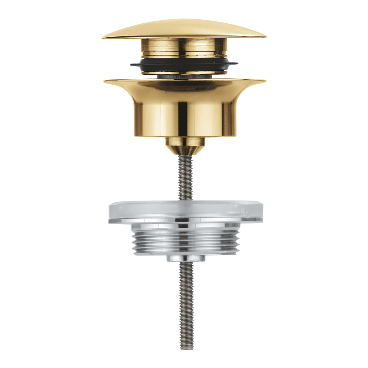 Grohe Tapa Takımı Bas-Aç Süzgeç, Fırçalı Altın - Ürün Görseli