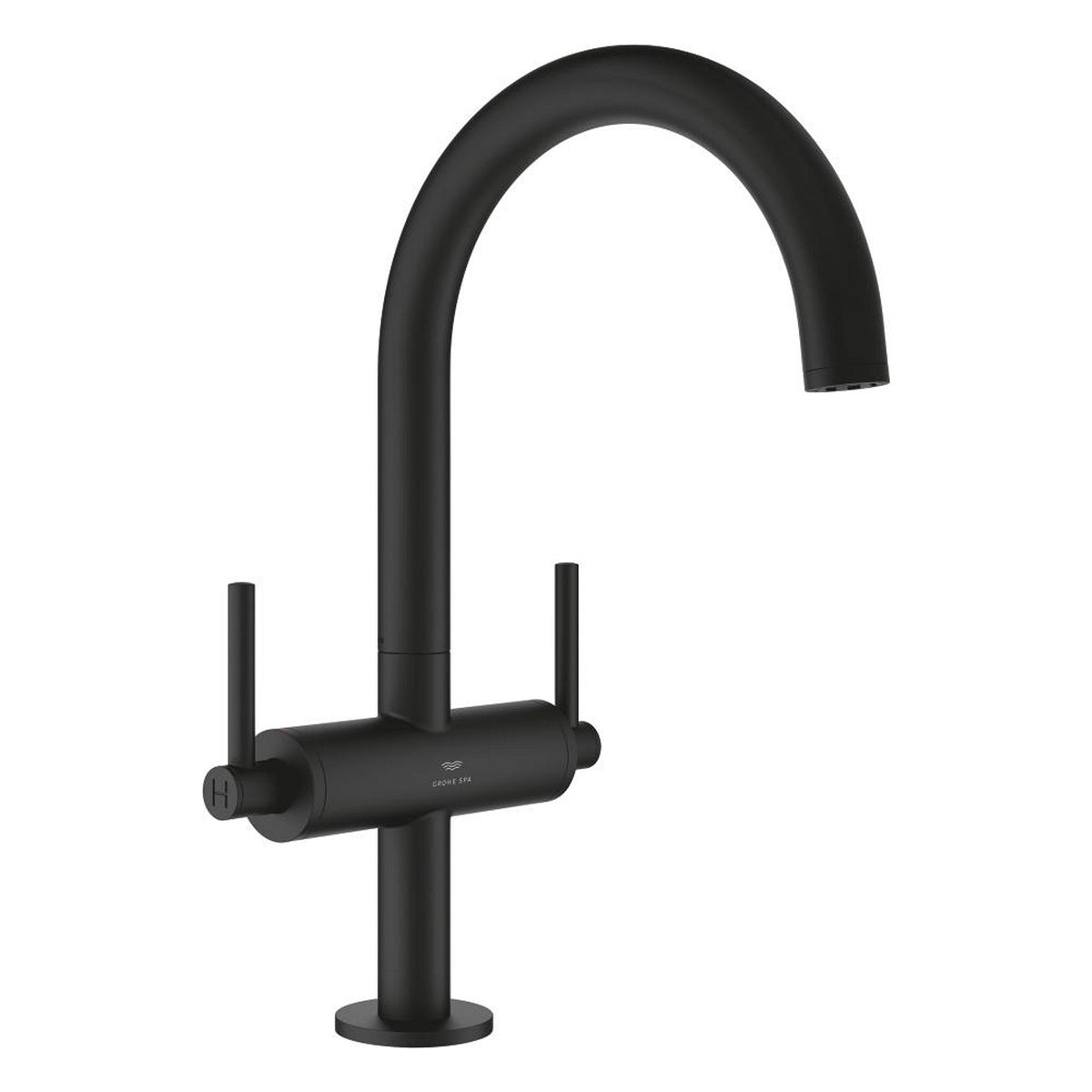 Grohe Atrio Yüksek Lavabo Bataryası (L-Boy), Mat Siyah - Ürün Görseli