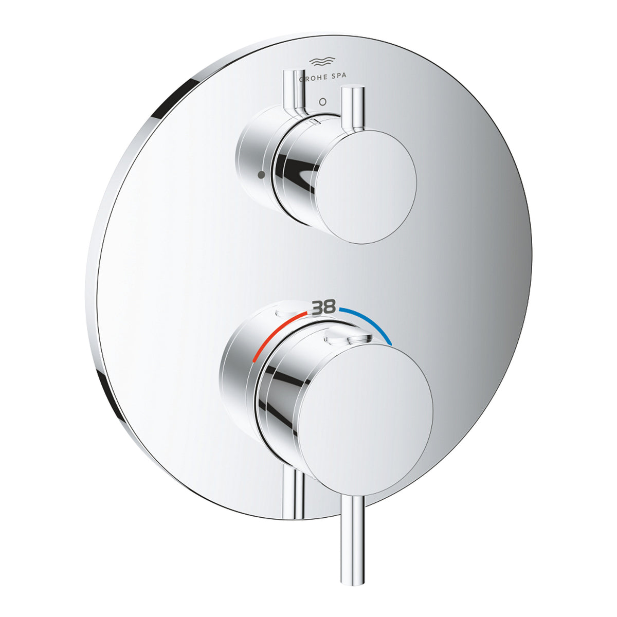 Grohe Atrio Ankastre Termostatik Duş Bataryası (Sıva Üstü Grubu), Tek Çıkışlı - Ürün Görseli