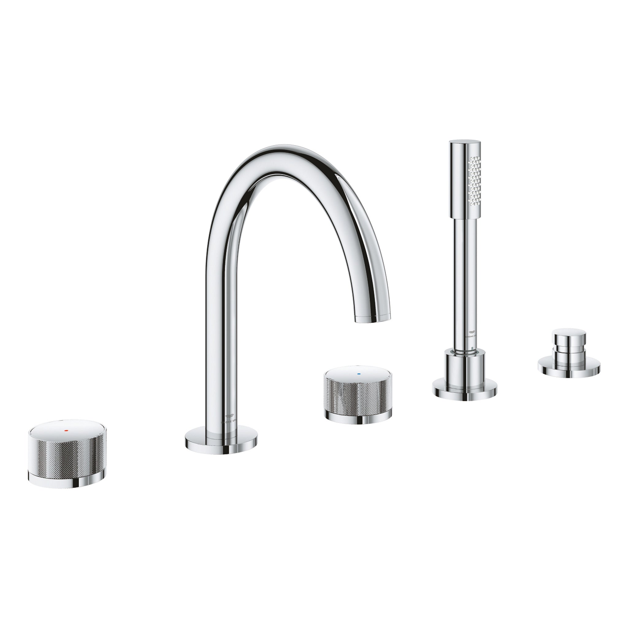 Grohe Atrio Private Collection 5 Delikli Ankastre Küvet Bataryası (Sıva Üstü Grubu) - Ürün Görseli