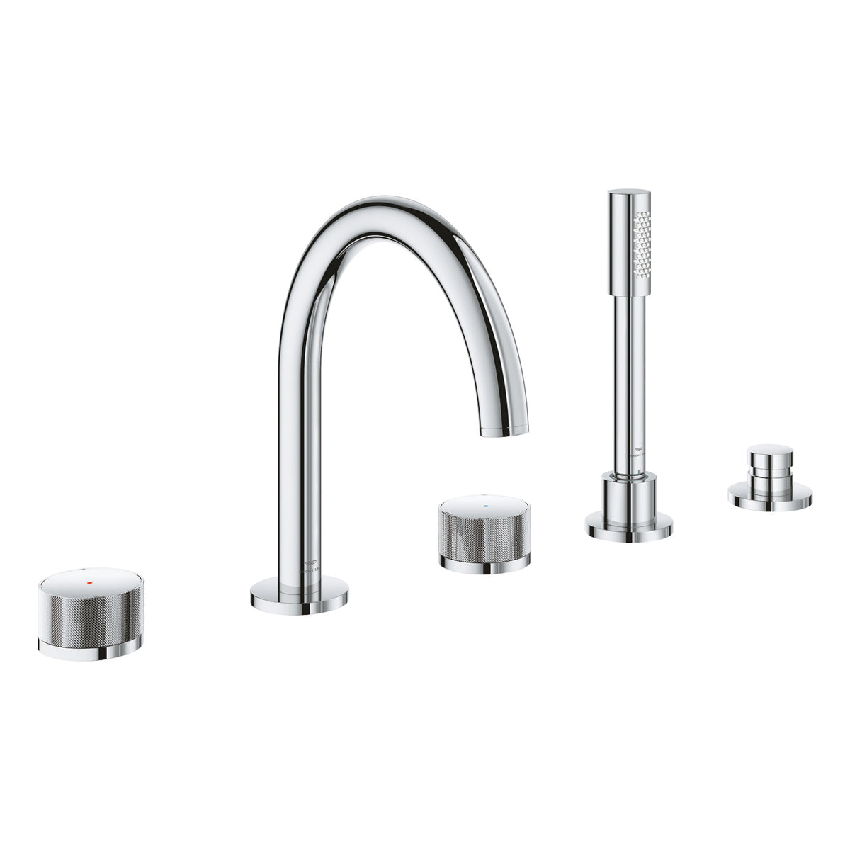 Grohe Atrio Private Collection 5 Delikli Ankastre Küvet Bataryası (Sıva Üstü Grubu) - Ürün Görseli