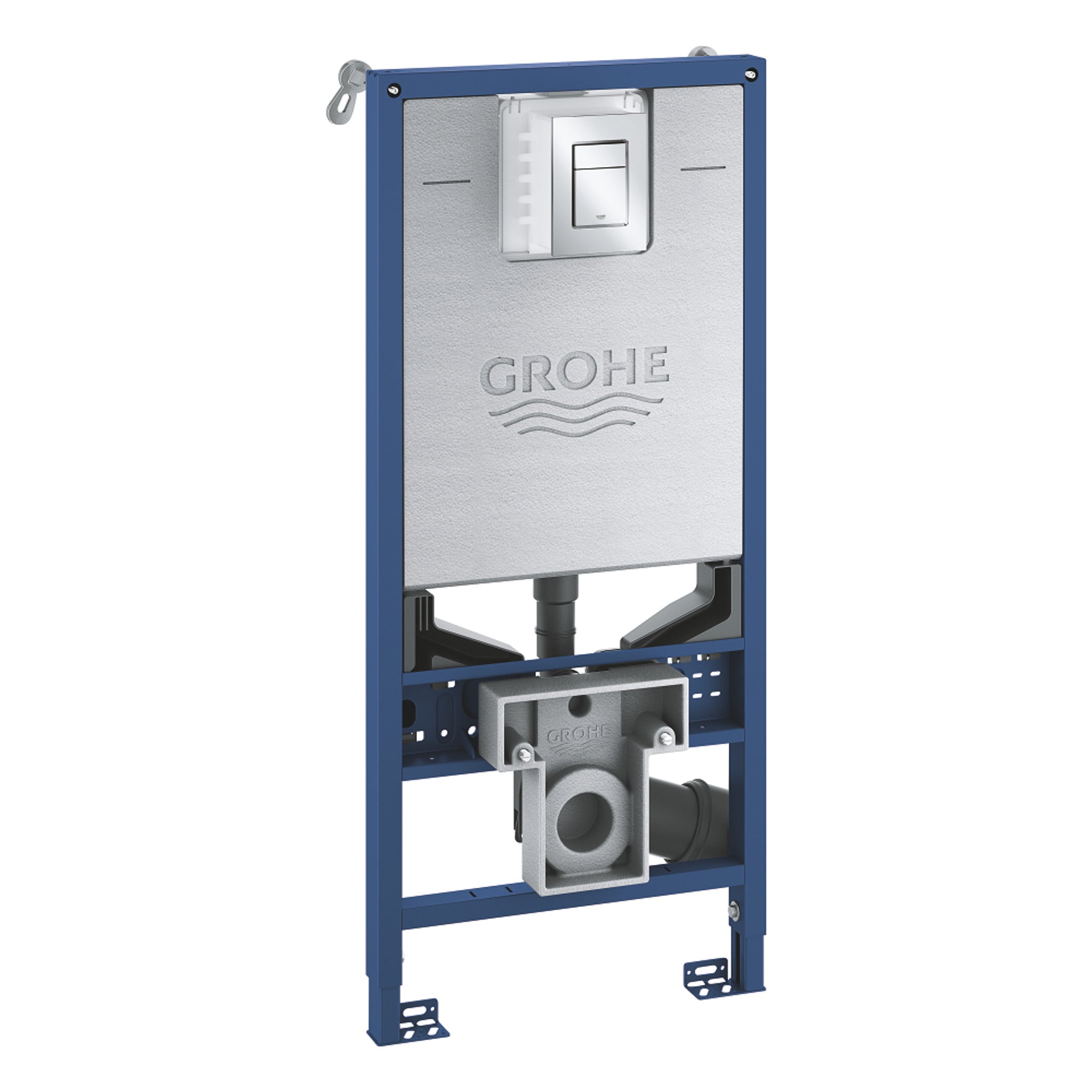 Grohe Rapid SLX Gömme Rezervuar Seti, Krom Kumanda Paneli ve Montaj Ekipmaları dahil, (1.13 m montaj yüksekliği) - Ürün Görseli