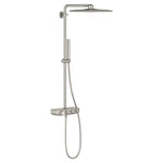 Grohe Euphoria SmartControl System 310 Cube Duo Duvara Monte Termostatik Bataryalı Duş Sistemi, Paslanmaz Çelik - Ürün Görseli